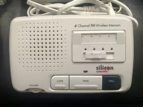 FM245 SILICON SCIENTIFIC Set Channel Fm Wireless Intercoms #2