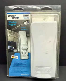 423078 SOMMER Drive Wireless Keypad Garage Door Opener Box