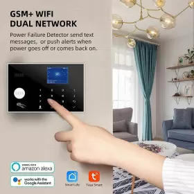 788934373345 SOUJAMAO Wifi Gsm Wireless Security Alarm Door #2
