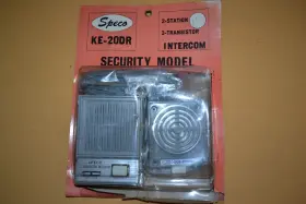 KE-20DR SPECO Nos School Station Transistor Security Intercom