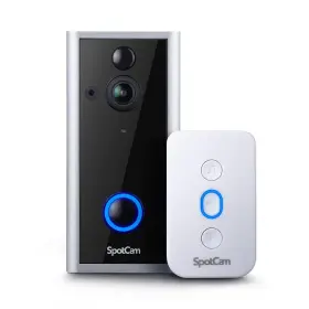 SPOTCAMRING2 SPOTCAM Video Doorbell Bluetooth Wi Fi Battery