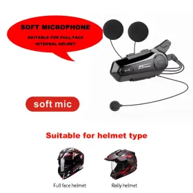 313097185148 SUPREME-GOODSOUTLET Bluetooth Helmet Intercom
