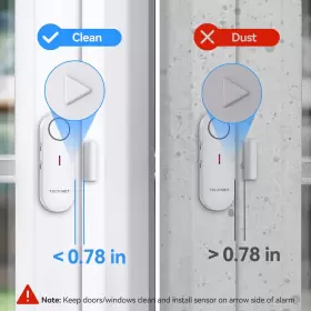 056243607822 TECKNET Door Kids Safety Window Alarm Pool Sec #3