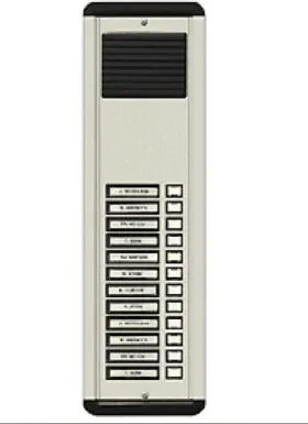 AM190-12 TEKTONE Vandal Entrance Speaker Panel Buttons