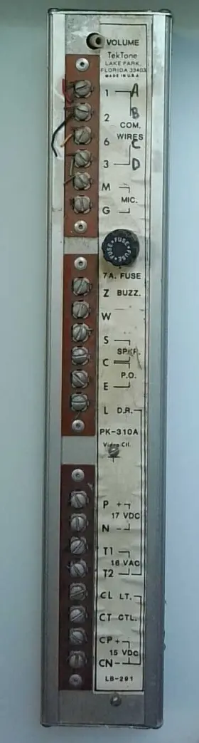 PK-310A TEKTONE Intercom Amplifier