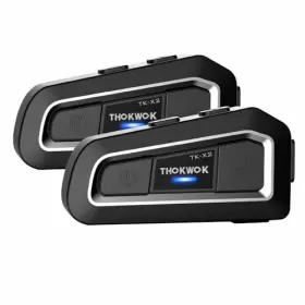 797447004868 THOKWOK Bluetooth Intercom Helmet Headset Fm