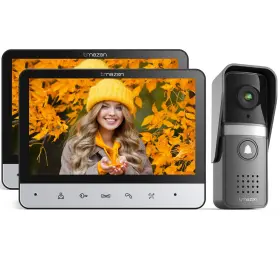 MZ-V20 TMEZON Video Door Phone Doorbell Intercom Monitor Kit