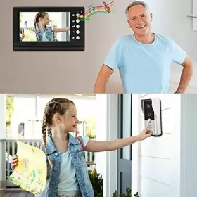 190373225107 TONCONT Video Doorbell Intercom Monitor Door #2