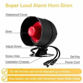 768633401914 TOWODE Security Wi Fi Door Alarm Alert Kit #2