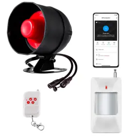 768633407640 TOWODE Wifi Alarm Security House
