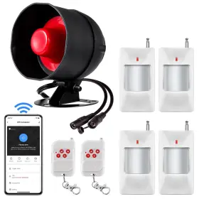 768633407732 TOWODE Wifi Alarm Security Motion Sens