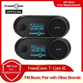 313086911963 TURBO-ROOFINDS Bluetooth Intercom Helmet Headset #2