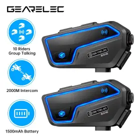 GX10 TURBO-ROOFINDS Bluetooth Intercom Helmet Headset Bt #2