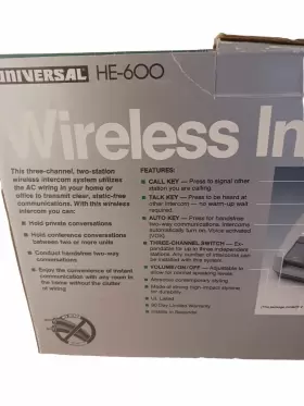 HE-600 UNIVERSAL Wireless Intercom Set #3
