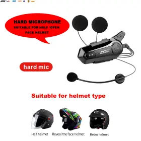 313110061008 USA-VIRALFINDS Bluetooth Helmet Intercom Headset