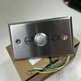 784958203859 UXCELL Door Release Push Exit Com Switch Panel #2