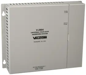 V-2904 VALCOM Door Answering Device Activates Locks