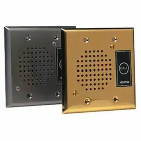 V-1072B-ST VALCOM Doorplate Speaker Flush Led