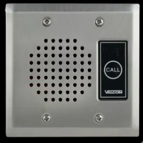 VC-V-1072A-ST VALCOM Talkback Doorplate Speaker Steel