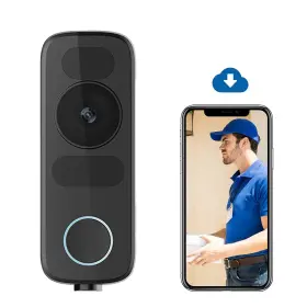 751004222508 VENZ Wifi Video Doorbell Camera Ir Night Vision
