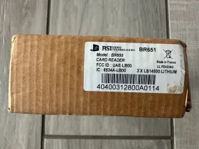 BR650 VIDEOFIED RSI Card Reader