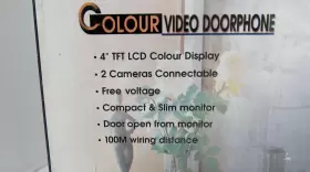 JVS-408 VIDEOMAN Security Video Doorphone Boxed #3