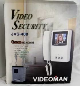JVS-408 VIDEOMAN Security Video Doorphone Boxed