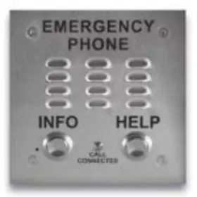 E-1600-20-IPEWP VIKING Voip Emergency Phone Enhanced Weather