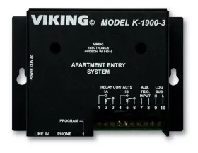VK-K-1900-3 VIKING ELECTRONICS Door Intercoms
