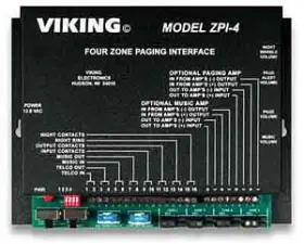 615687221541 VIKING MULTI-ZONE PAGING INTERFACE Door