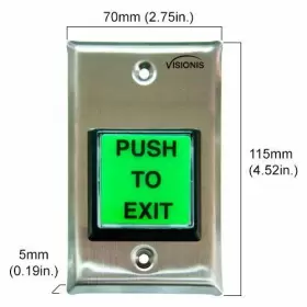 701772943587 VISIONIS Square Request Exit Door Access #2
