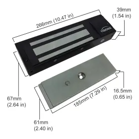 VSVISML1200LEDBL VISIONIS Lock Led Sensor #2