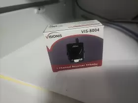 8004 VISIONIS Channel Rf Receiver Momentary Switch