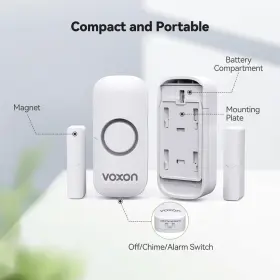 056243606948 VOXON Window Alarm Door Kids Safety Wireless #2