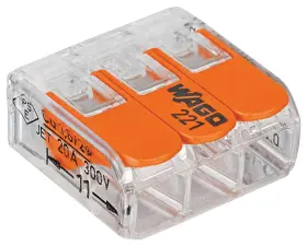 221-413-VE00-2500 WAGO Conductor Awg Transparent
