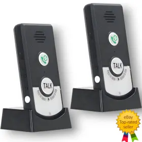 2-WAY WALFRONT Wireless Intercom Doorbell Voice Elederly