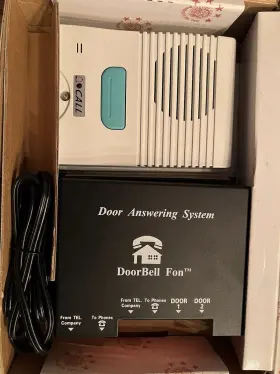DP-28WT WHITE Doorbell Fon Door Answering