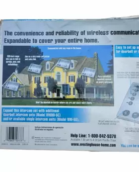 WHDBI-5C WHITE WESTINGHOUSE Doorbell Intercom Wireless Office #3