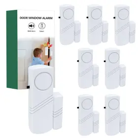 8PCS WIMUPATH Door Window Alarm Kids Safety Burglar Alar