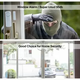 774947806321 WIMUPATH Door Window Alarm Kids Safety Burglar #3