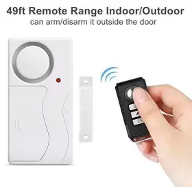 706693542178 WSDCAM Door Alarm Wireless Anti Theft Remote #2