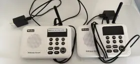 2AQQS-888 WULOO Fm Wireless Intercom Channel Set Metallics
