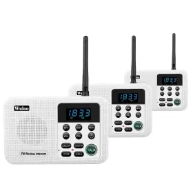 603849906689 WULOO Intercoms Wireless Channel Digital Di