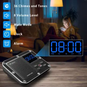 631661961579 WULOO Wireless Outside Driveway Alarm Motion #3