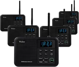 691199885044 WULOO Intercoms Wireless Channel Digital