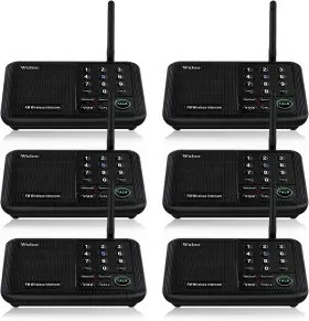 696580994640 WULOO Intercoms Wireless Feet Channel