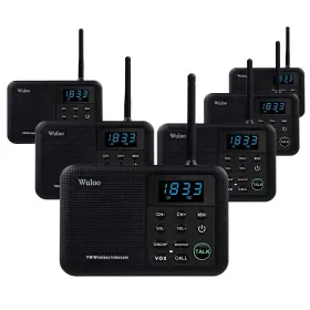 MSJS288 WULOO Wireless Intercom Pack Channel Office