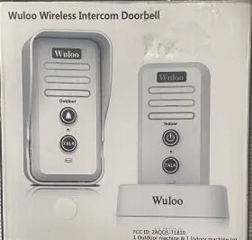 T1810 WULOO Wireless Intercom Doorbell