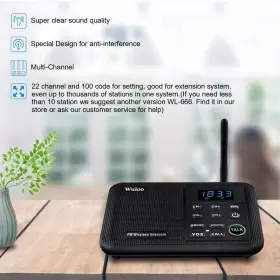 W888-P3 WULOO Fm Wireless Intercom Office #2