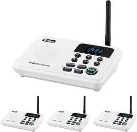 W888-P4 WULOO Wireless Intercom Pack